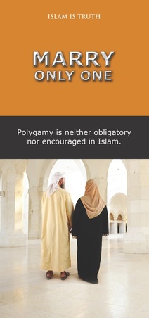 Islam Marryiage only one Polygamy