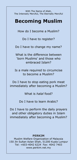 Becoming Muslim Islam