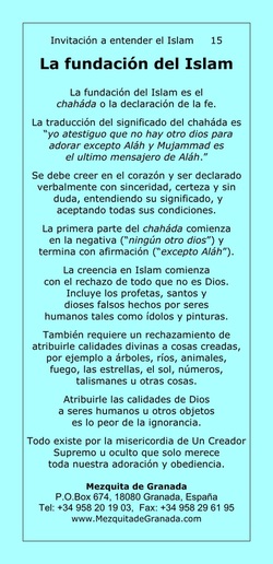Islam Fundación Spanish Español